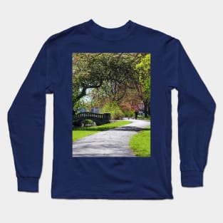 Beautiful Spring Day to Walk the Dogs Long Sleeve T-Shirt